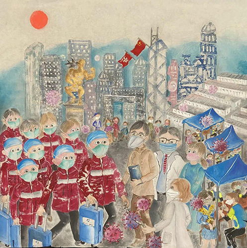 5ANITA CHEUNG R· ˮī(hu) 68cmx68cm.jpg