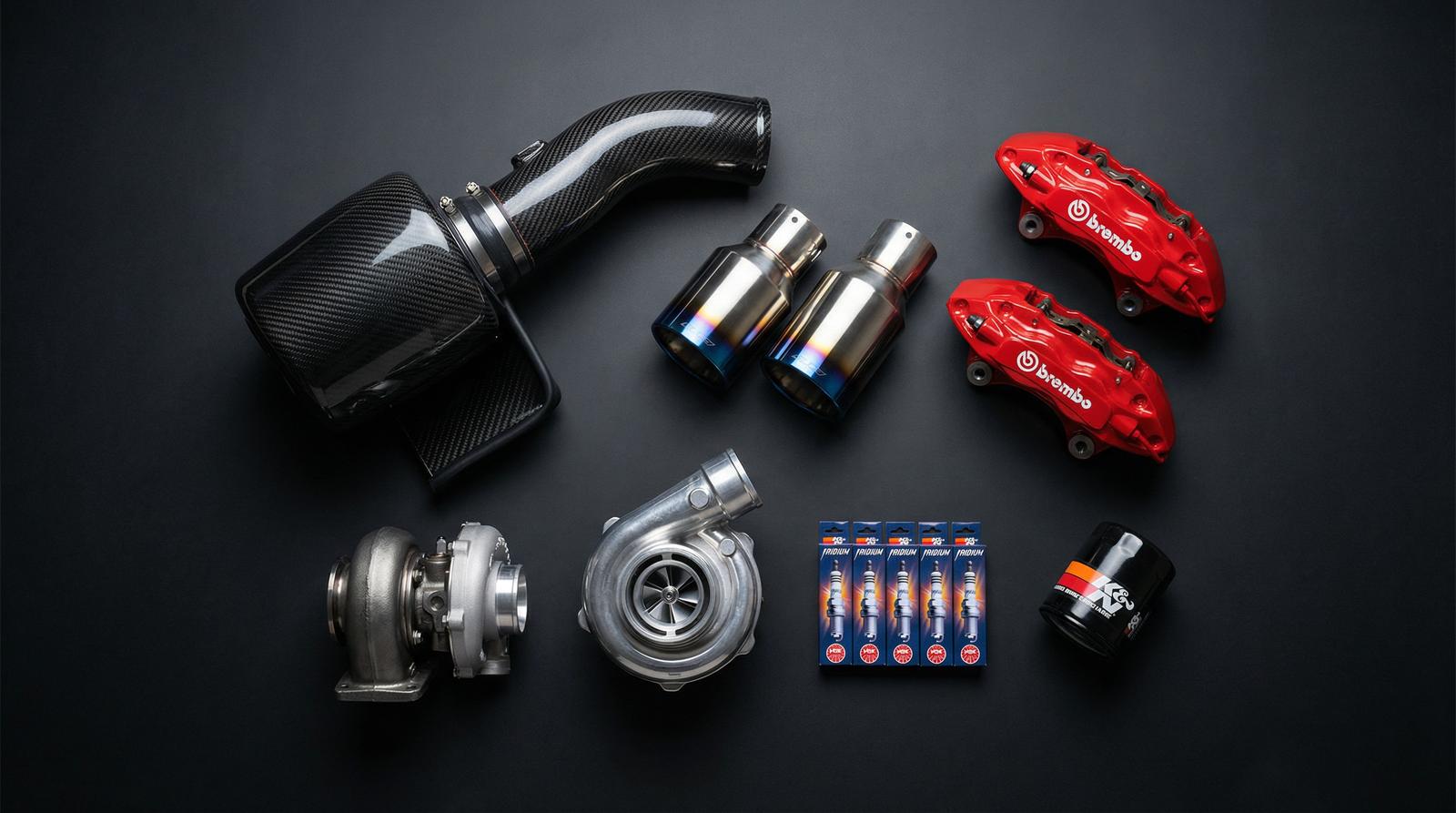 妻社修车改装配件展示